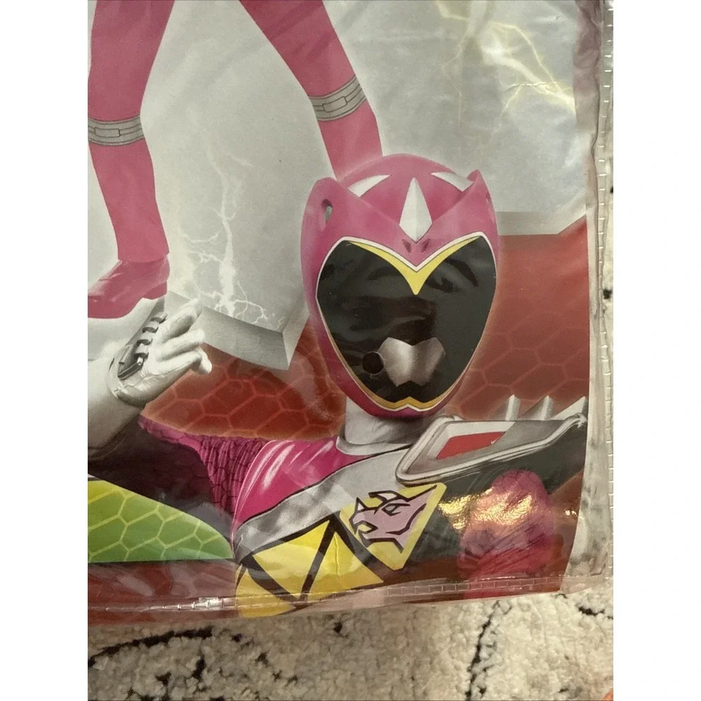 Power Rangers Dino Charge Pink Ranger Deluxe Child Costume Size M 7-8 NEW